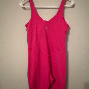Lululemon Pink Sleeveless Align Bodysuit